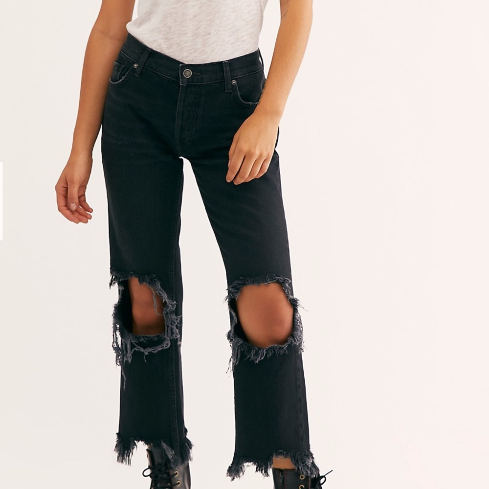 Free people Maggie mid-rise jeans
